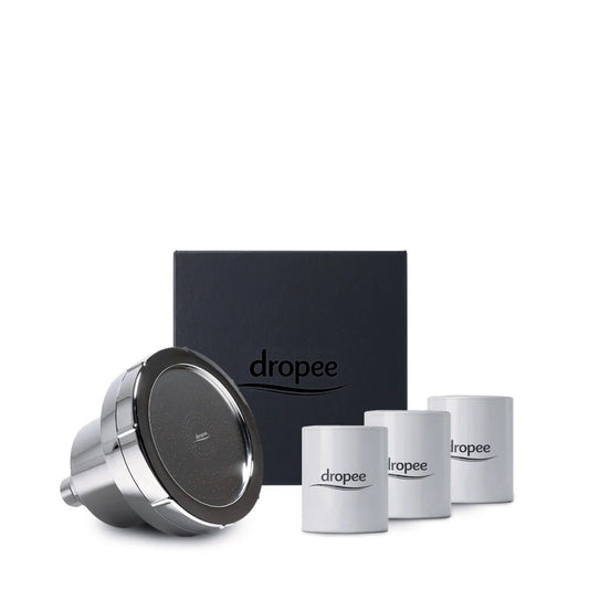 Pommeau de douche Dropee avec filtre – Pack